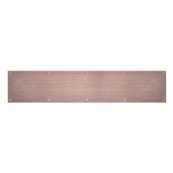 Photo 1 of The Hillman Group 852748 8 x 34" Aluminum Kick Plate - Antique Bronze Finish 1-Pack
