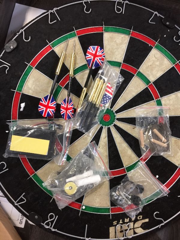 Photo 3 of DMI Sports Bristle Dartboard Cabinet Sets - Includes LED Lighting or Electronic Scoring Option
