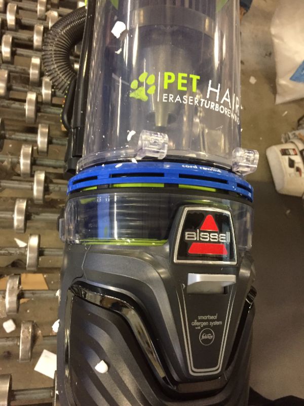 Photo 1 of Bissell Pet Hair Eraser Turbo Rewind Upright Vacuum Cleaner
