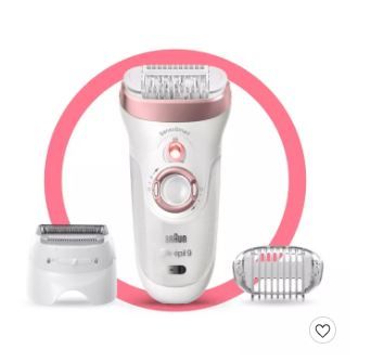 Photo 1 of Braun Silk-epil 9 9-720 Women's Cordless Wet & Dry Epilator + 3 Extras Including Bikini Trimmer
