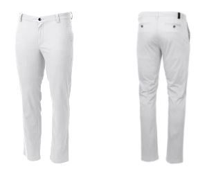 Photo 1 of Cutter & Buck Voyager Classic Fit Stretch Cotton Chinos, Size 36 X 30 in White a
