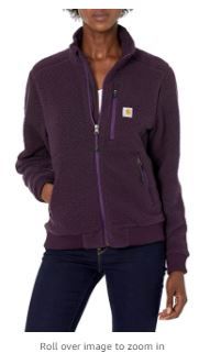 Photo 1 of Carhartt Women's High Pile Fleece Jacket, small 
