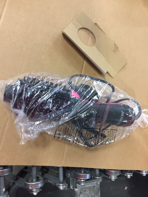 Photo 1 of REVLON One-Step Hair Dryer And Volumizer Hot Air Brush, Black
