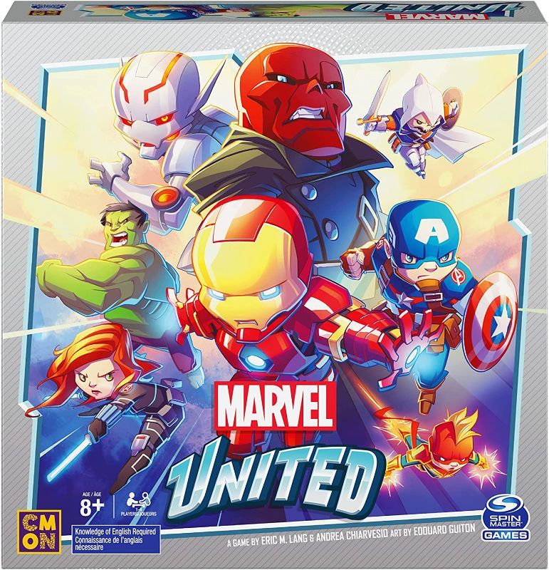 Photo 1 of Marvel United, Super Hero Cooperative Strategy Card Game, for Adults, Families and Kids Ages 8 and up
