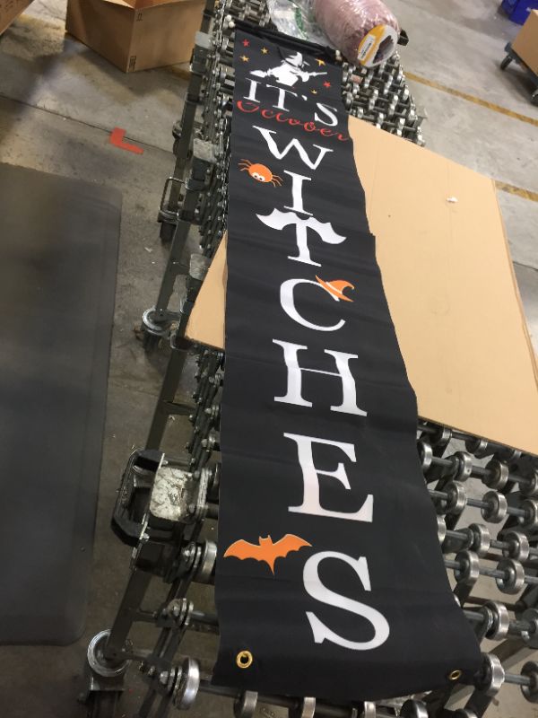 Photo 1 of 2 halloween banners 