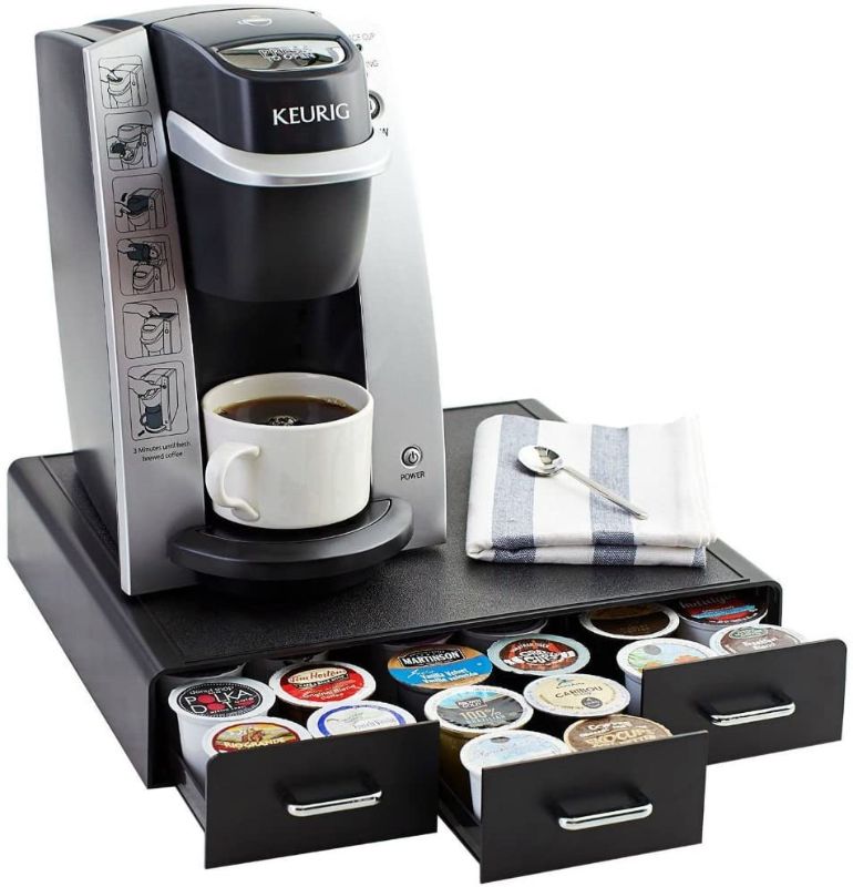 Photo 1 of Amazon Basics Coffee Pod Storage Drawer for K-Cup Pods, 36 Pod Capacity
