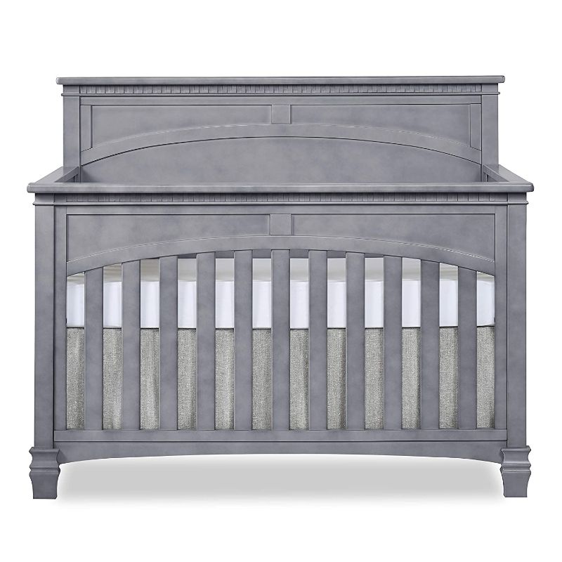 Photo 1 of Evolur Santa Fe 5-in-1 Convertible Crib, Storm Grey 56.7x31.25x47 Inch (Pack of 1)
