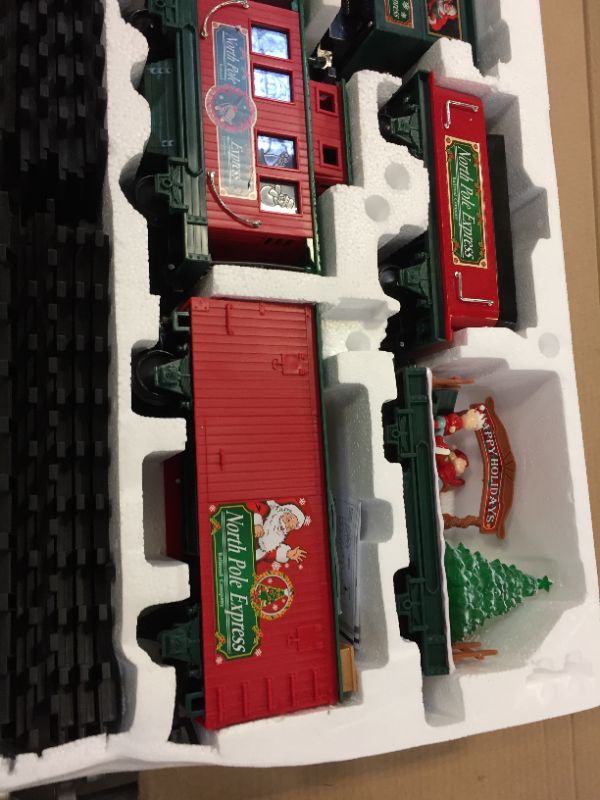 Photo 5 of Remote Control North Pole Express Christmas Train Set
