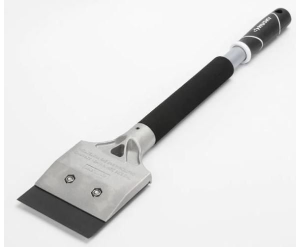 Photo 1 of 4 in. Heavy-Duty Floor Scraper with Handle
