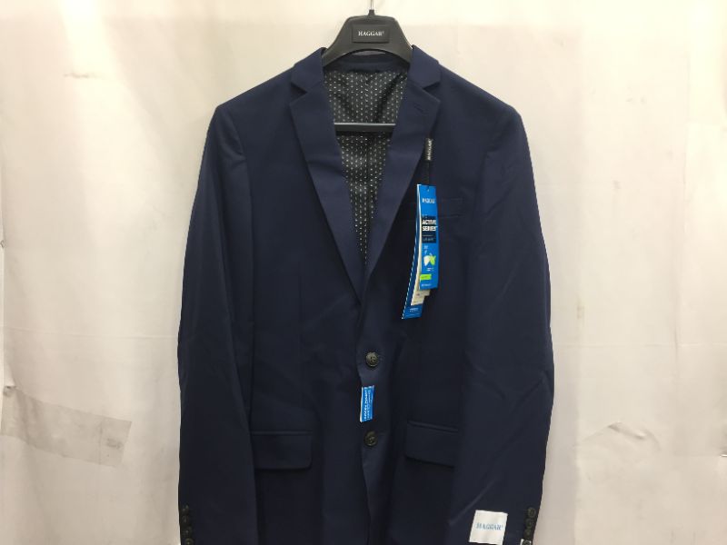 Photo 1 of haggar the active series suit jacket---blue--unknow size