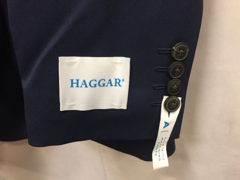 Photo 2 of haggar the active series suit jacket---blue--unknow size
