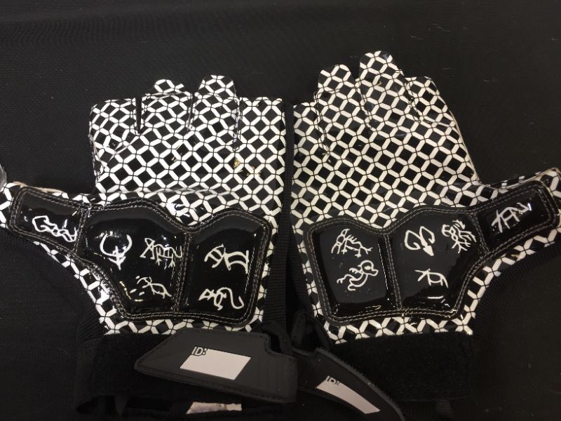 Photo 3 of 
Seibertron Lineman 2.0 Padded Palm Football Receiver Gloves, Flexible TPR Impact Protection Back of Hand Glove Adult and Youth Sizes