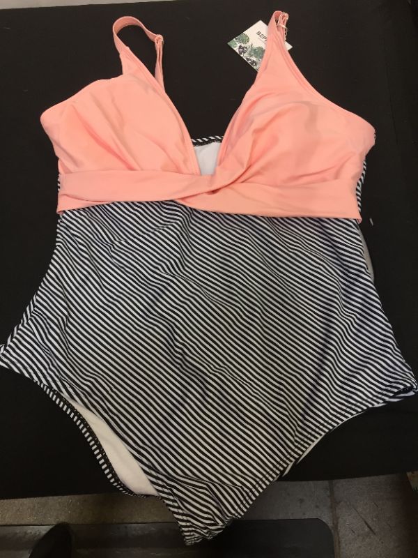 Photo 1 of B2prity Women's Monokini Front Cross One Piece Swimsuits Tummy Control Swimwear
LARGE
