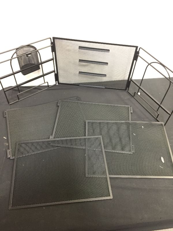 Photo 1 of mesh desk organizer