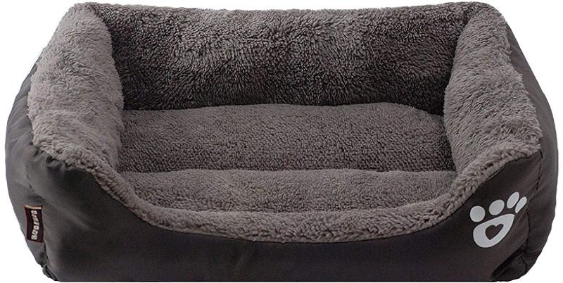 Photo 1 of  paw pet sofa dog bed waterproof bottom soft wool warm cat bed house
