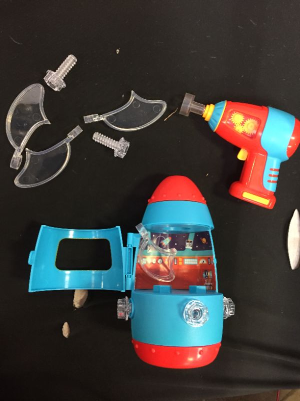 Photo 1 of Educational Insights Design & Drill Bolt Buddies Rocket Toy, Take Apart Toy with Electric Drill Toy, STEM Toy, Christmas Gift for Boys & Girls, Ages 3+
