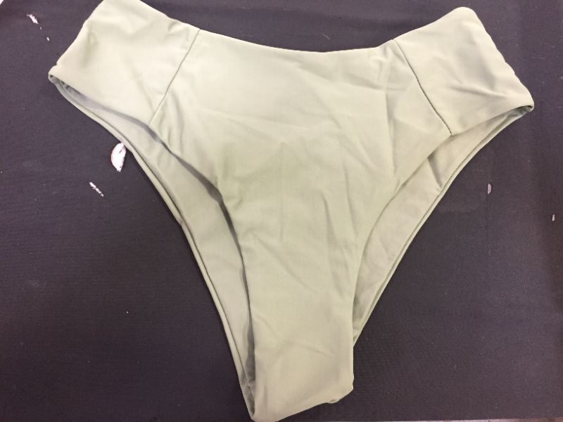 Photo 1 of WOMEN'S MEDIUM OLIVE GREEN SWIMSUIT BOTTOMS