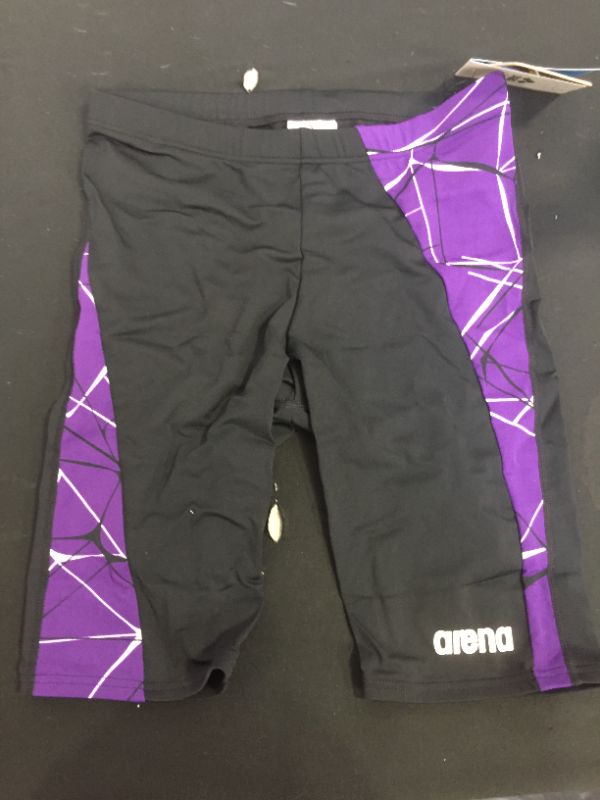 Photo 2 of Arena Men's Water MaxLife Panel Jammer Swimsuit SIZE 30
