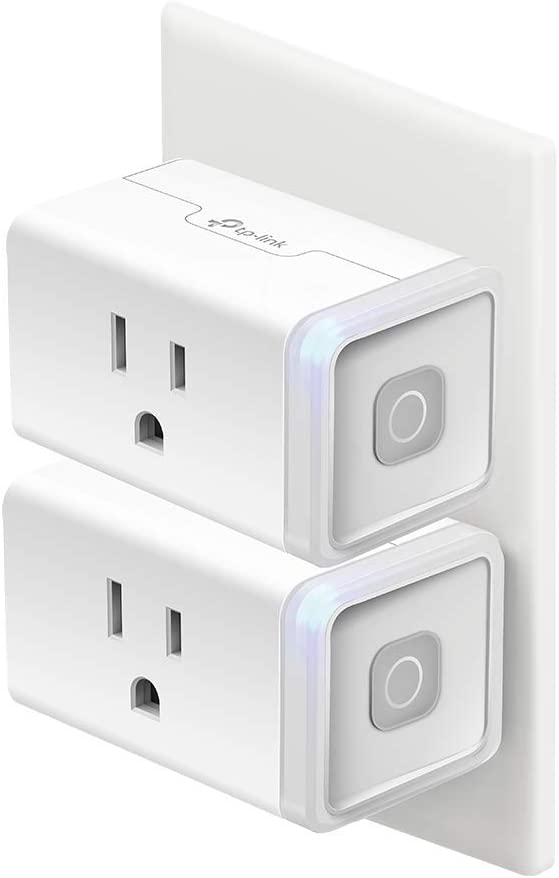 Photo 1 of Kasa Smart HS103P2 10 Amp Mini Smart Plug 12 Amp & Reliable WiFi Connection, Compact Design, No Hub Required, Works with Alexa Echo & Google Assistant, 2-Pack, White
