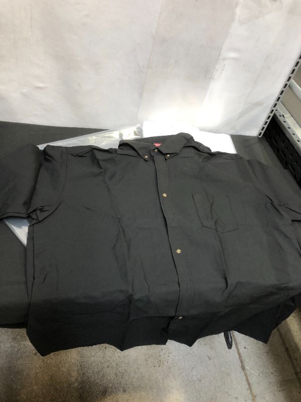 Photo 1 of MEN'S BLACK SHORT SLEEVE WIDE SHIRT SIZE XXX-LARGE