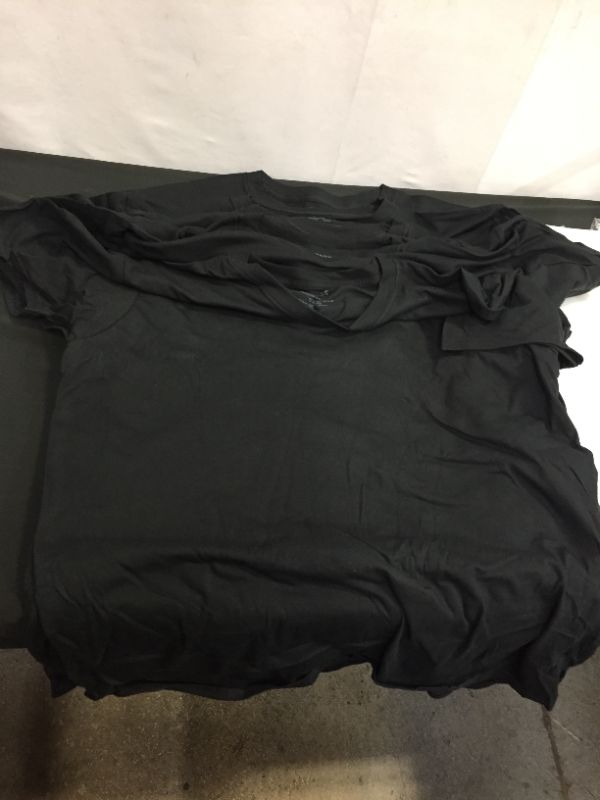 Photo 1 of 6 PACK SHOERT SLEEVE BLACK T-SHIRT SIZE LARGE