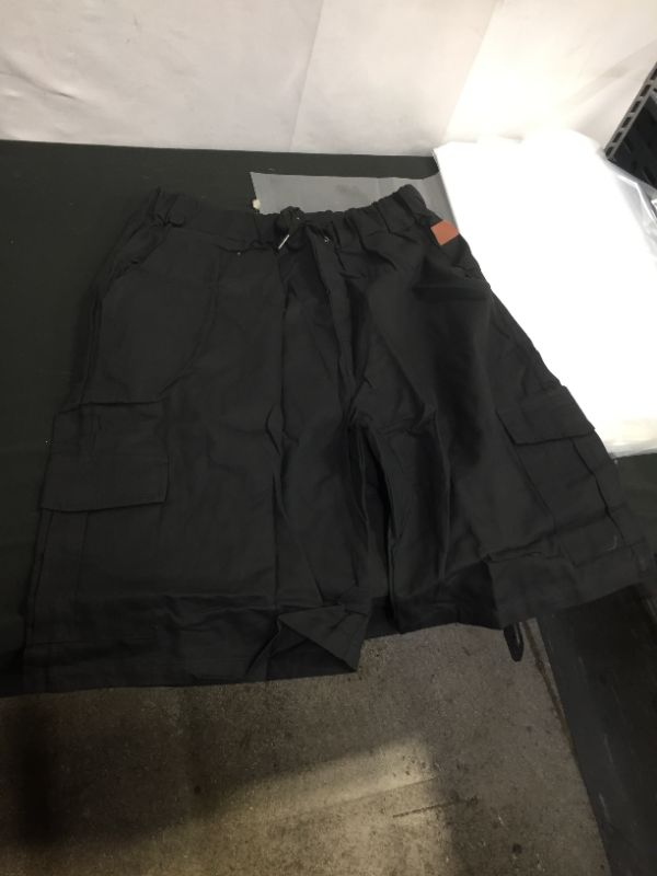 Photo 1 of BLACK CARGO SHORTS SIZE XX-LARGE