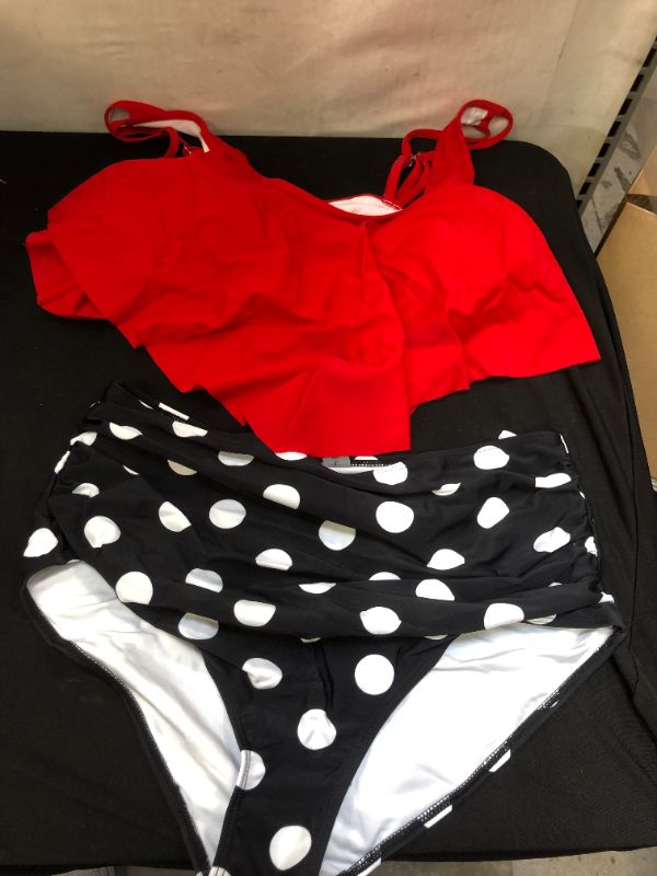 Photo 1 of Angerella red bikini size large 