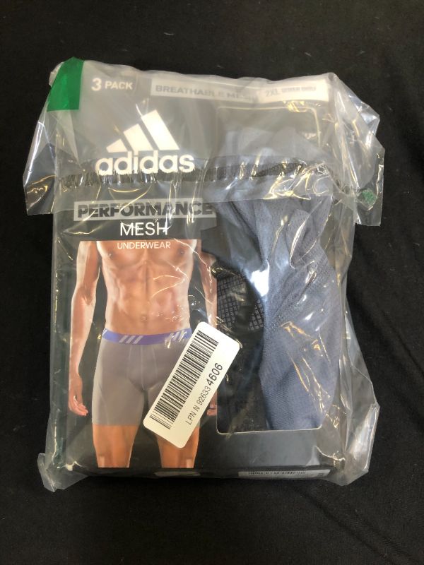 Photo 1 of 3 pack Adidas performance mesh underwear size 2XL 