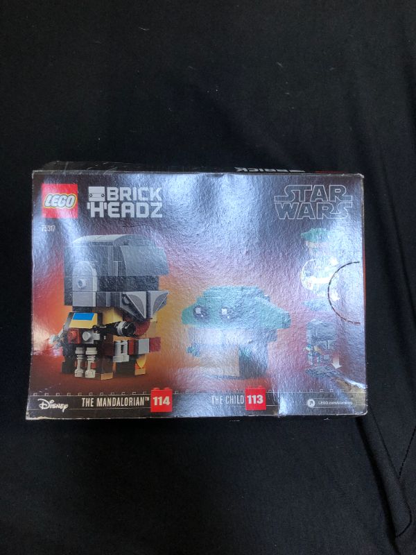 Photo 2 of BRICK HEADZ star wards lego set (factory packaged ) - box has dents from being shipped but not opened 