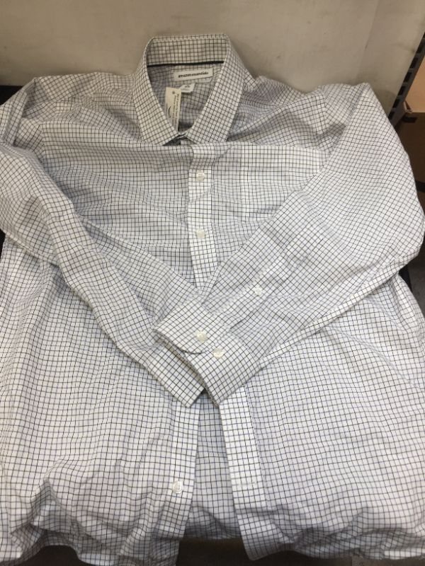 Photo 1 of Amazon essentials size 16 men's button-up 