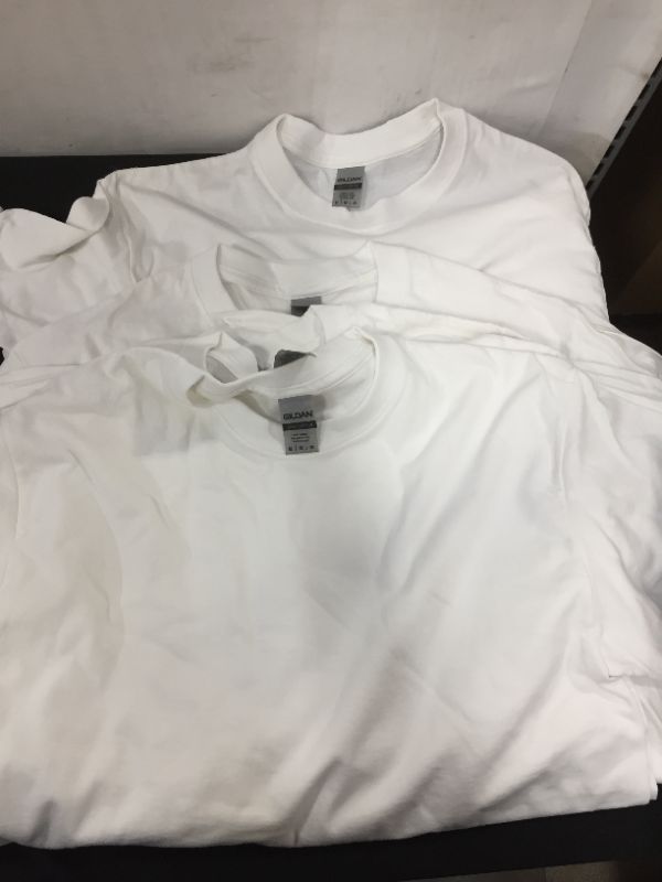 Photo 2 of 6 pack gildan white t shirts 