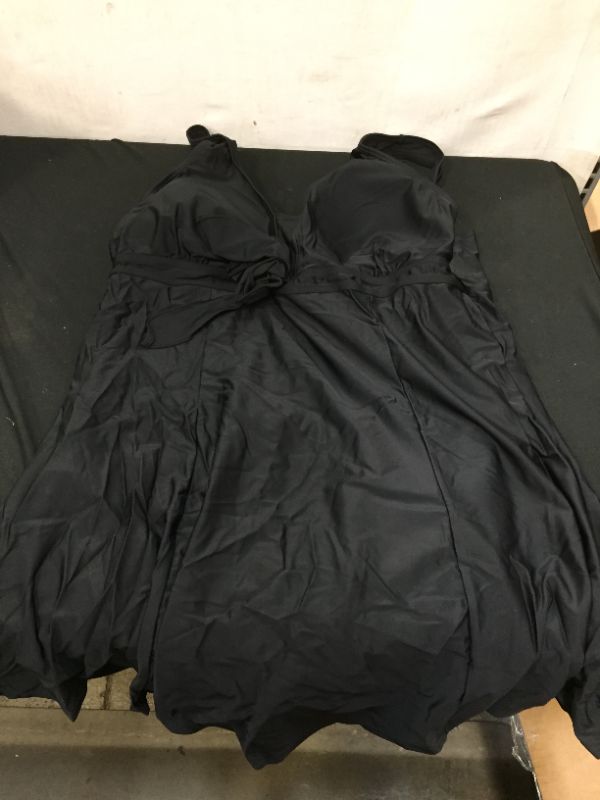 Photo 1 of Size 18 W women black swimsuit 