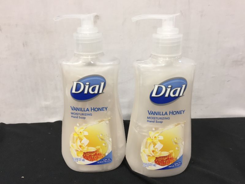 Photo 2 of 2PACK--DIAL  VANILLA HONEY HAND SOAP 7.5 OZ