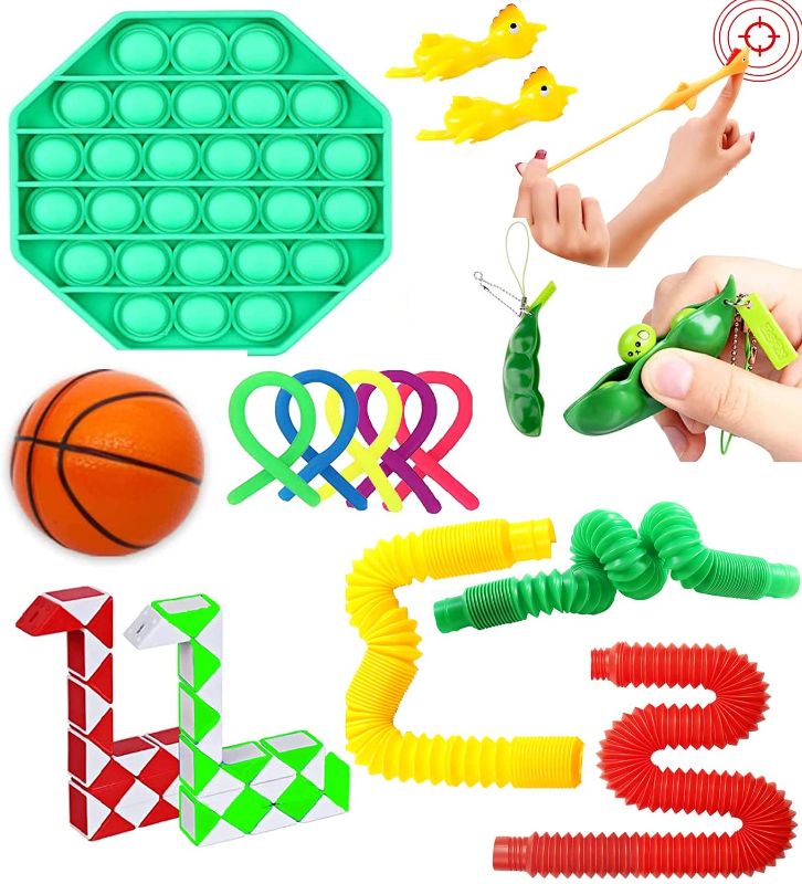 Photo 1 of SKYANGFACRY Fidget Toys Set,16 Pcs Fidget Toy for ADD, OCD, Autistic Children, Adults, Anxiety Autism to Stress Relief, Perfect for ClassrOOM
