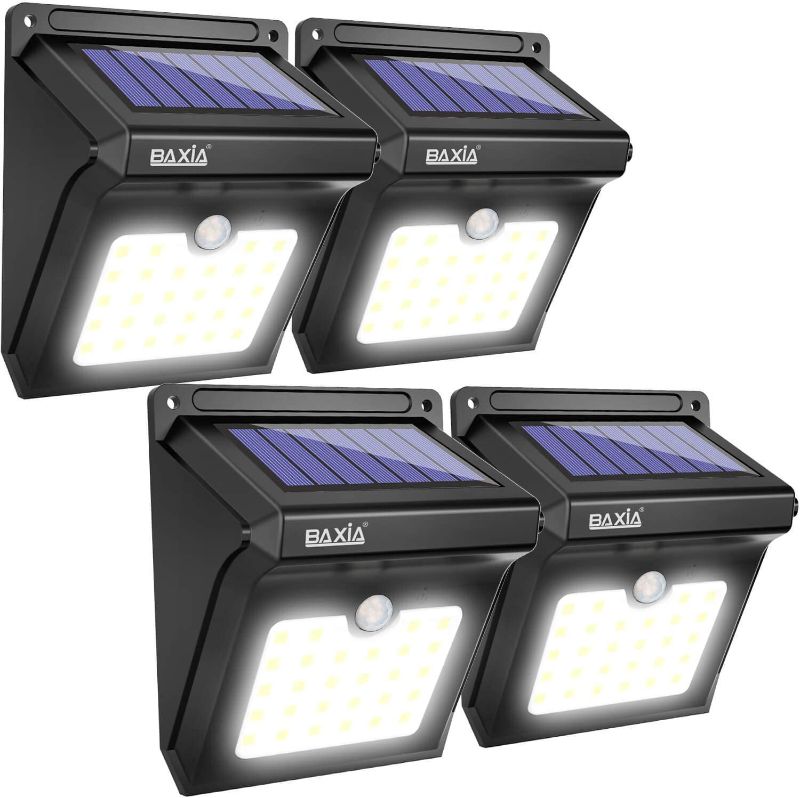 Photo 1 of BAXIA TECHNOLOGY BX-SL-101 Solar Lights Outdoor 28 LED Wireless Waterproof Security Solar Motion Sensor Lights
3 only