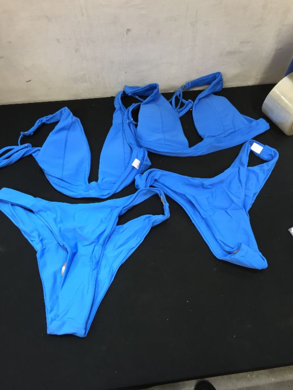 Photo 1 of BLUE BIKINI SIZE MEDIUM 2 PACK