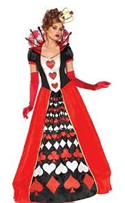 Photo 1 of Leg Avenue Women's Wonderland Queen of Hearts Halloween Costume
XL