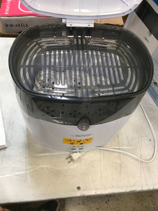 Photo 1 of Dr. Brown's Deluxe Electric Steam Bottle Sterilizer, Gray