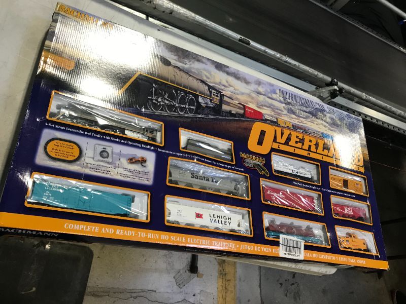 Photo 1 of Bachmann Trains Overland Limited HO-Scale Electric Train Set