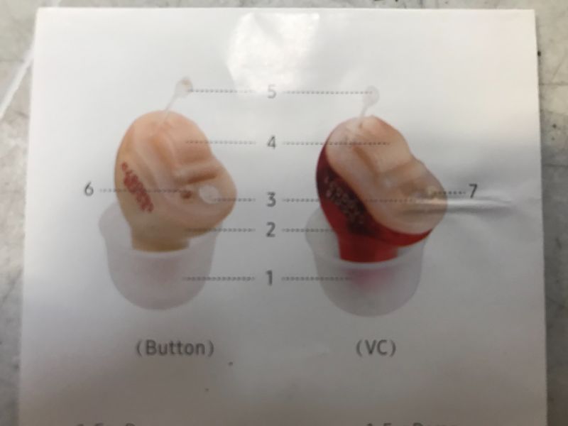 Photo 1 of electronic hearing aid 