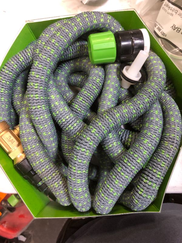 Photo 2 of 5/8 in. Dia. x 50 ft. Burst Proof Expandable Garden Water Hose