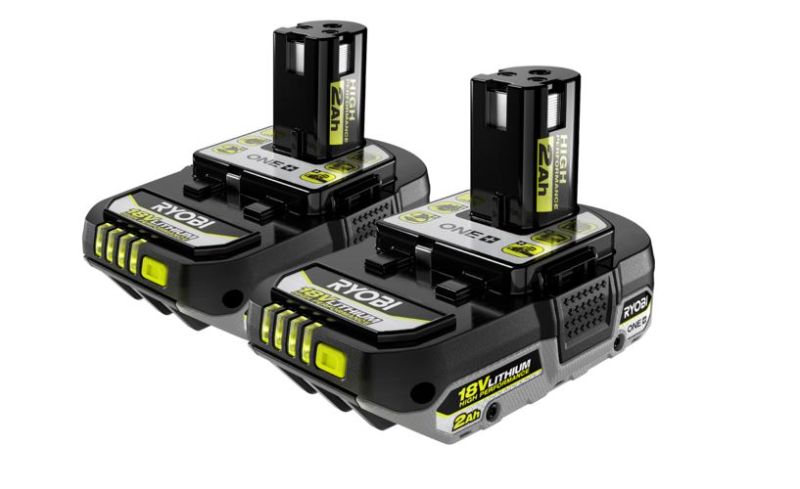 Photo 1 of 18V ONE+ 2.0 AH COMPACT HIGH PERFORMANCE BATTERY (2-PACK)
