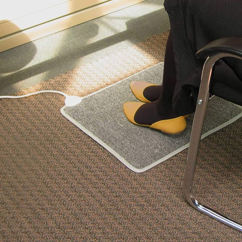 Photo 1 of Cozy Products CT Cozy Toes Carpeted Foot Warming Heater for Under Desks and More
