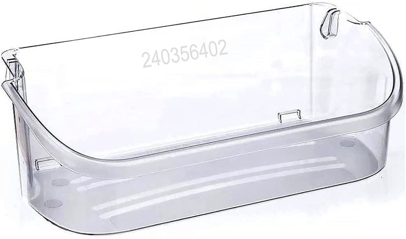 Photo 1 of 240356402 Clear Refrigerator Door Bin Side Shelf Compatible with Electrolux Frigidaire Electrolux Refrigerator Top shelf,Replaces AP2549958 PS430122 240430312 240356416 240356407 240356408