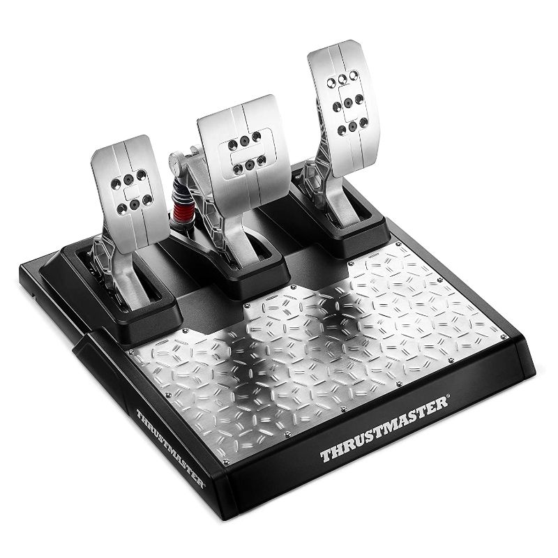 Photo 1 of THRUSTMASTER T-Lcm Pedals - Magnetic and Load Cell Pedal Set for PC, PS4 and Xbox One (Electronic Games)
