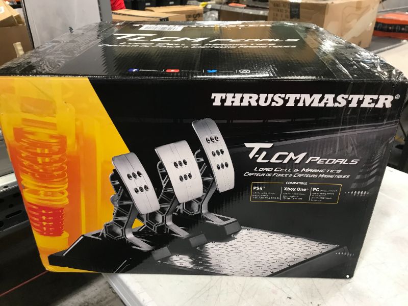 Photo 4 of THRUSTMASTER T-Lcm Pedals - Magnetic and Load Cell Pedal Set for PC, PS4 and Xbox One (Electronic Games)
