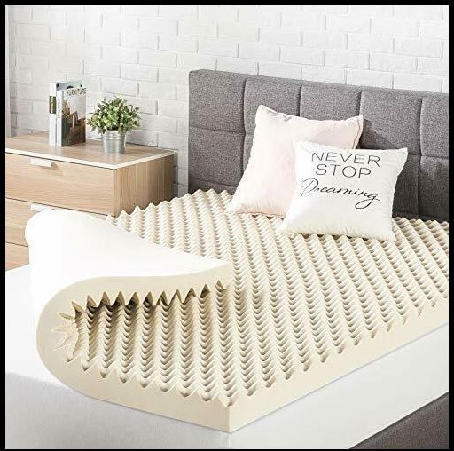 Photo 1 of Best Price Mattress 3 Inch Egg Crate Memory Foam Mattress Topper with Copper 
