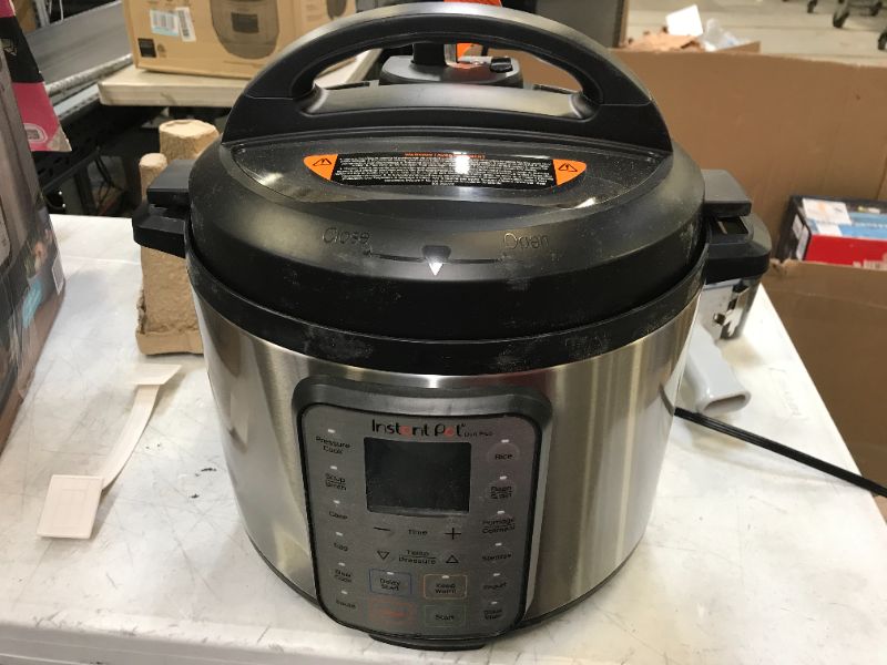 Photo 3 of Instant Pot Duo Plus 8 qt 9-in-1 Slow Cooker/Pressure Cooker