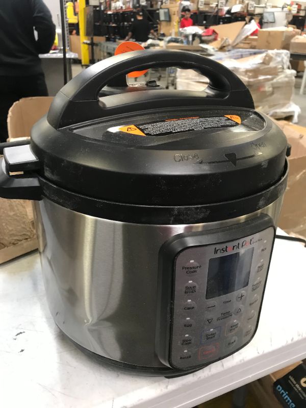 Photo 2 of Instant Pot Duo Plus 8 qt 9-in-1 Slow Cooker/Pressure Cooker