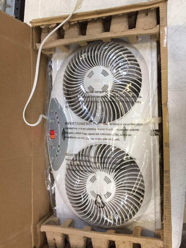 Photo 2 of Bionaire Twin Window Fan